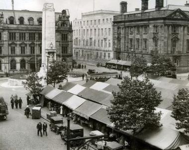 Market Place on Preston Flag Market