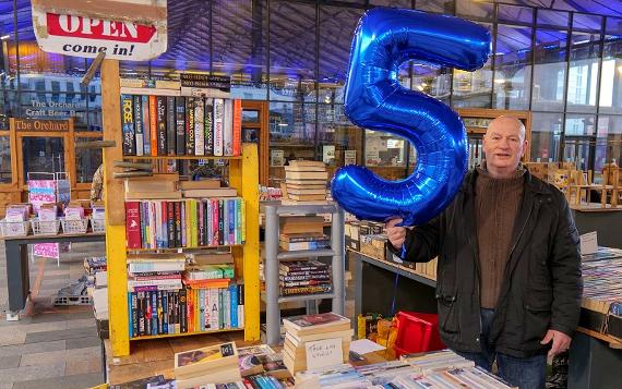 The Book Stops Here stall