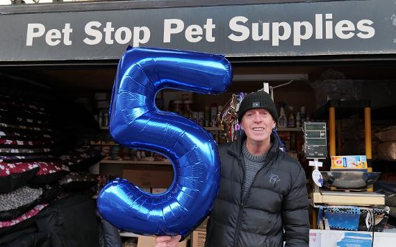 Pet Stop Pet Supplies stall