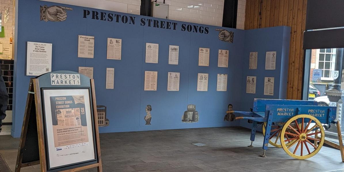 Preston Street Songs display Preston Street Songs display