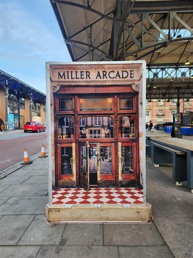 Miller Arcade entrance