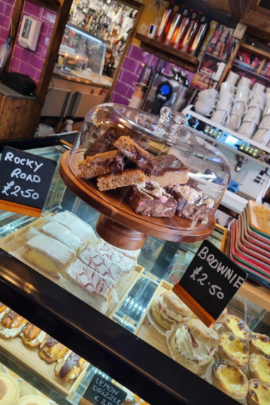 Pile of rocky road treats