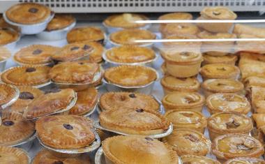 Selection of pies