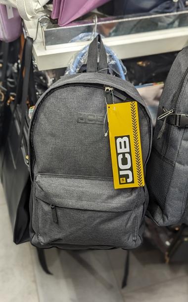 Grey JCB bag