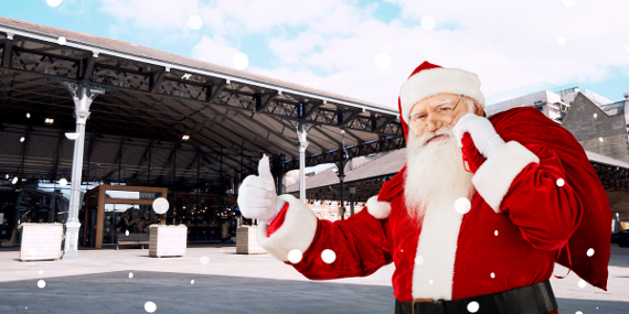 Santa's Grotto at Preston Markets